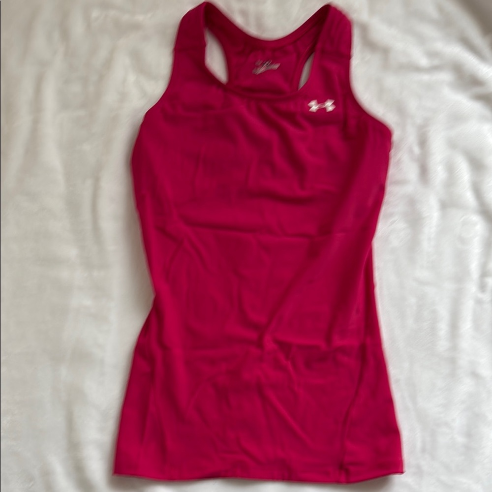 Under Armour Women's Pink Tank Top Size M